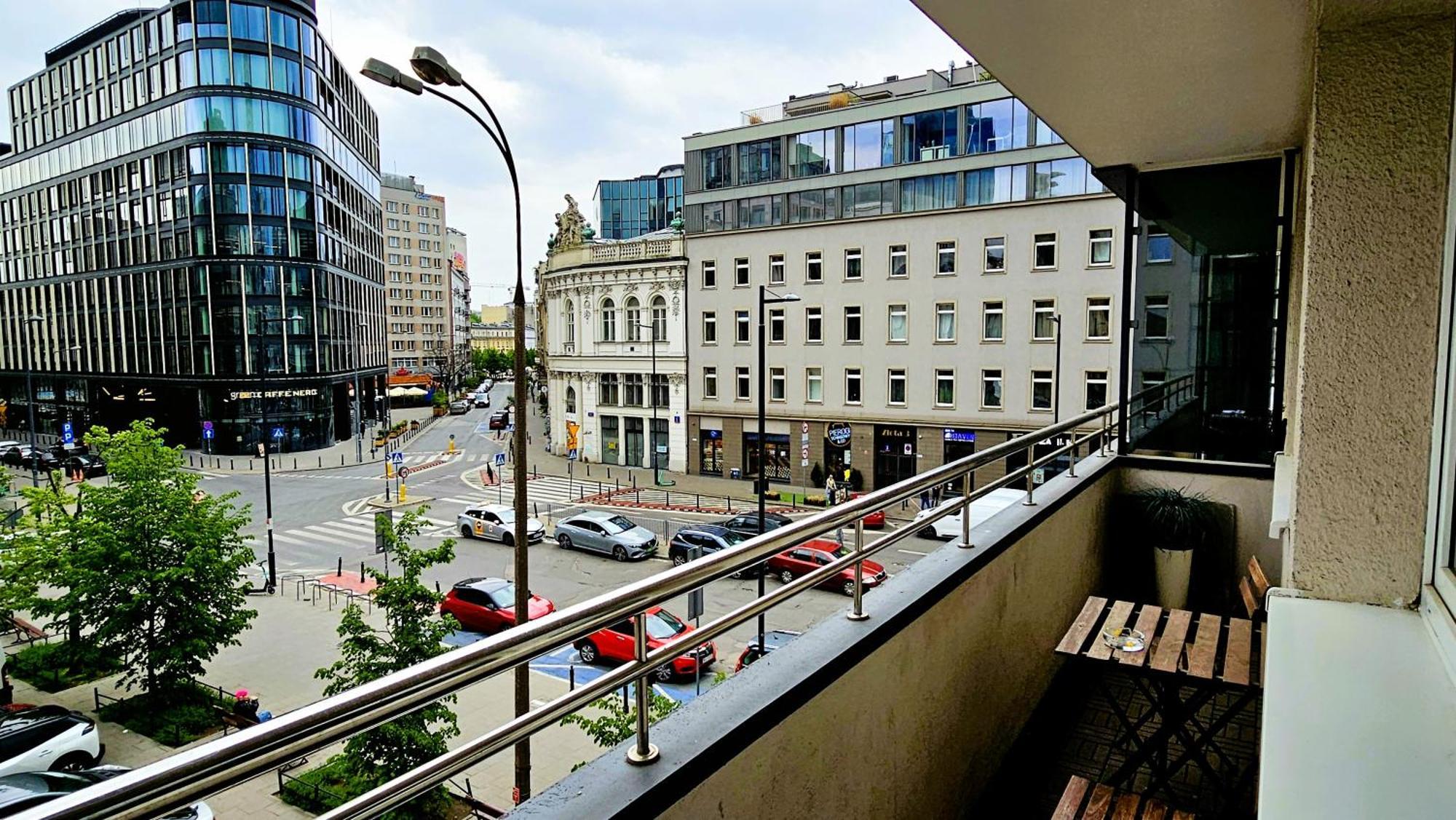 Golden View Apartamento Varsóvia Exterior foto